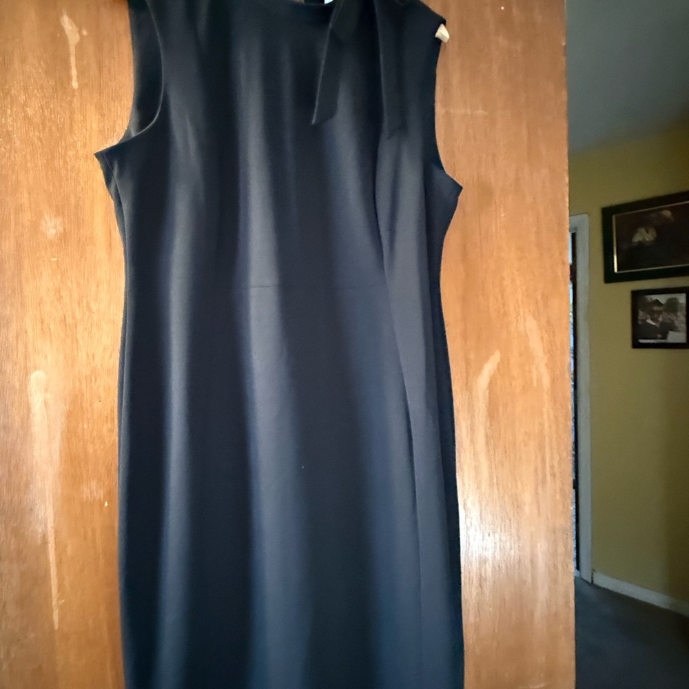 Calvin Klein Classic Black Midi Dress